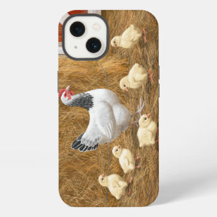 Sussex-Huhn Mama-Henne und Küken iPhone 13 Hülle