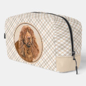 Sussex Spanel Malerei Niedlich Original Pet Dog Ar Waschbeutel (Rechte Ecke)