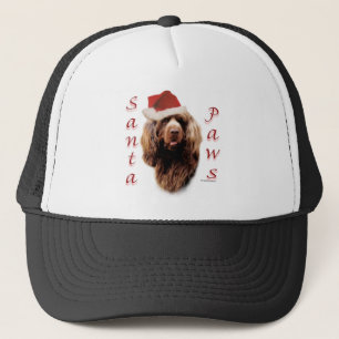 Sussex Spanel Santa Paws Truckerkappe