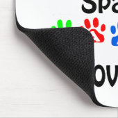 Sussex Spanel Walks Design Mousepad (Ecke)