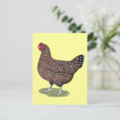 Sussex: Speckled Hen Postkarte (Stehend Vorderseite)