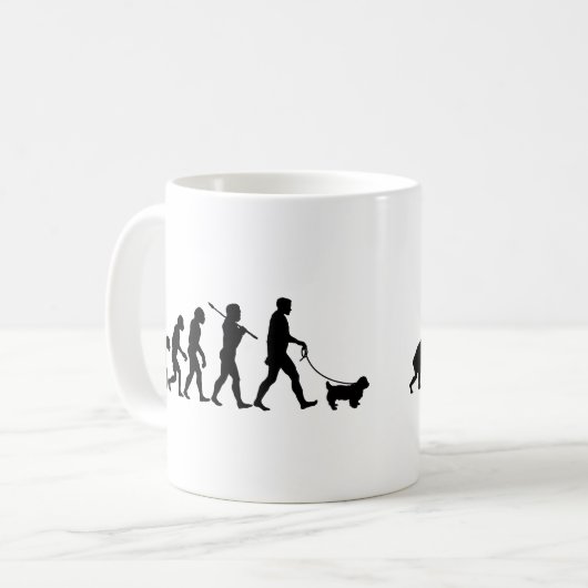 SussexSpaniel Kaffeetasse (Vorderseite Links)