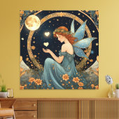 Süßfee - Tarot Leinwanddruck (Insitu (Wohnzimmer))