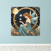 Süßfee - Tarot Leinwanddruck (Insitu (Holzboden))