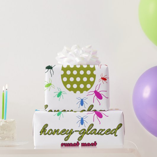 Süßfleisch aus Honig Geschenkpapier (Partygeschenke)