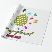 Süßfleisch aus Honig Geschenkpapier (Ungerollt)