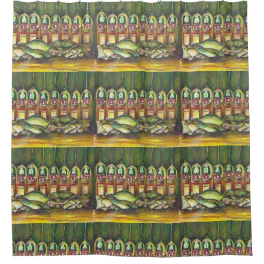 Süßfleisch Duschvorhang (Vorderseite)