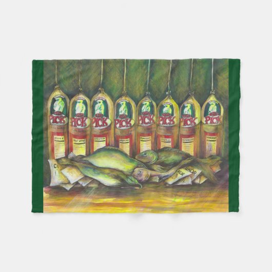 Süßfleisch Fleecedecke (Vorderseite (Horizontal))