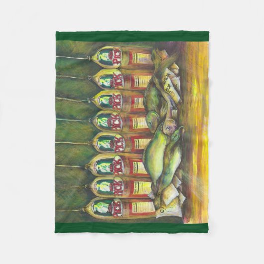 Süßfleisch Fleecedecke (Vorderseite)