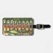 Süßfleisch Gepäckanhänger (Vorderseite horizontal)