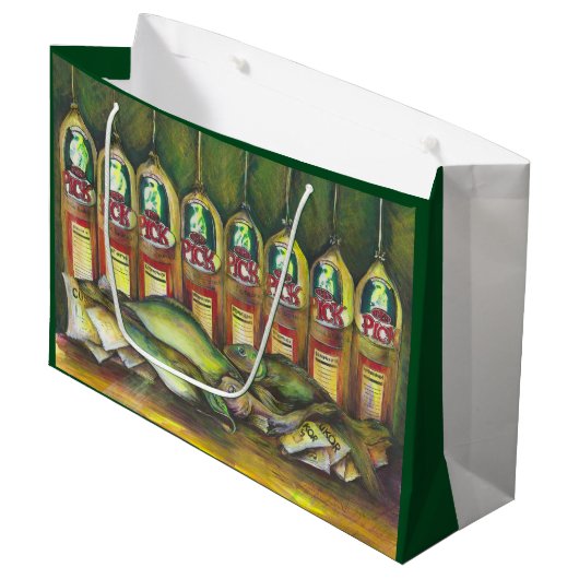 Süßfleisch Große Geschenktüte (Vorderseite Schrägansicht)