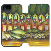 Süßfleisch Incipio iPhone Geldbeutel-Hülle (Folio Geöffnet)