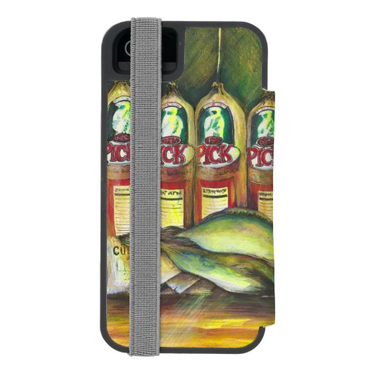 Süßfleisch Incipio iPhone Geldbeutel-Hülle (Folio Rückseite)