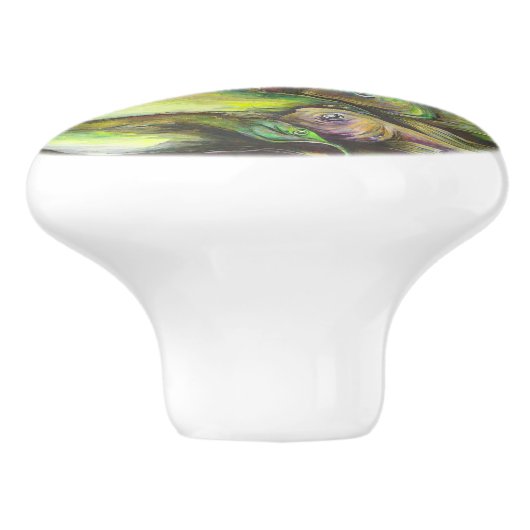 Süßfleisch Keramikknauf (Seitenansicht)