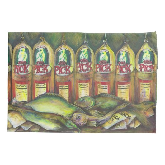 Süßfleisch Kissenbezug (Rückseite)