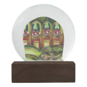 Süßfleisch Schneekugel (Rückseite)