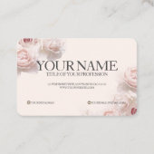 Süßfloral Visitenkarte (Rückseite)