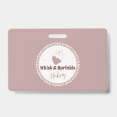 Süßgebäck Store Custom Cakes Chocolates Dessert Ausweis (Vorderseite)