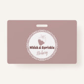 Süßgebäck Store Custom Cakes Chocolates Dessert Ausweis (Rückseite)