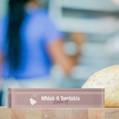 Süßgebäck Store Custom Cakes Chocolates Dessert Namensplakette