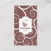 Süßgebäck Store Custom Cakes Chocolates Dessert Visitenkarte (Vorderseite)