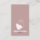 Süßgebäck Store Custom Cakes Chocolates Dessert Visitenkarte (Vorderseite)