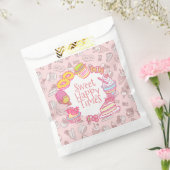 Süßgebäck und Getränke Peach Geschenktütchen (Versiegelt)