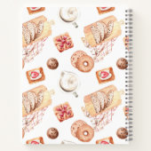 Süßgebackenes Gebäck - individuelles Rezept Notizblock (Rückseite)