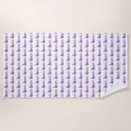 Süßgelatine Strandtuch