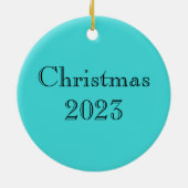 Süßgesteiftes Glas Wilde Enten Keramik Ornament (Hinten)