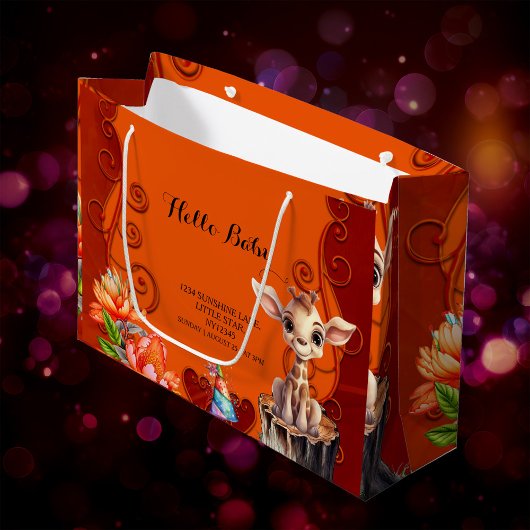 Süßgiraffe Große Geschenktüte