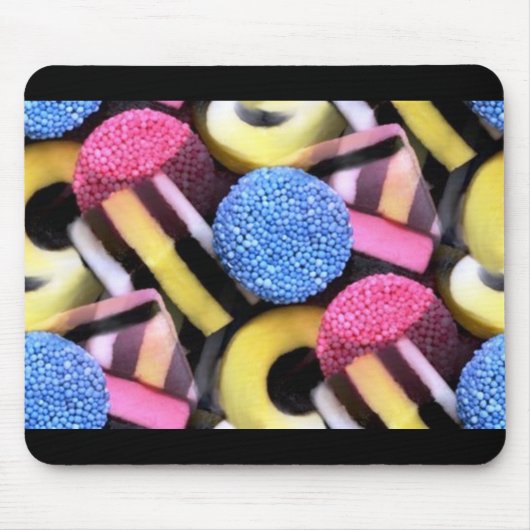 Süßholz_bits_candy Mousepad (Vorne)