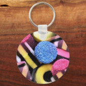 Süßholz_bits_candy Schlüsselanhänger (Vorderseite)