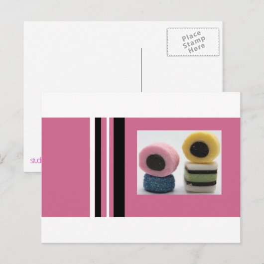 Süßholz Postkarte (Vorne/Hinten)