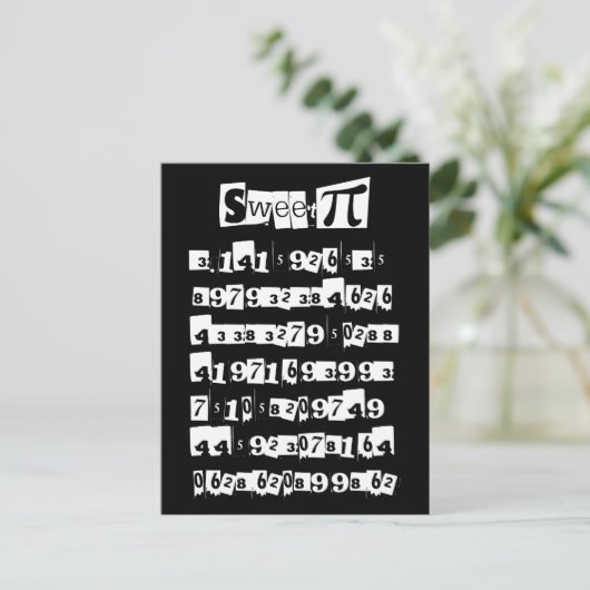 Süßholz Postkarte (Stehend Vorderseite)