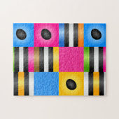 Süßholzallsorts-Süßigkeits-Pixel Puzzle (Horizontal)