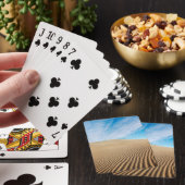 Süßhülsenbaum-Ebene-Sanddünen Spielkarten (In Situ)