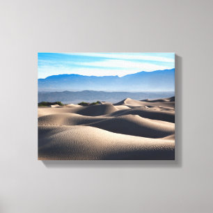 Süßhülsenbaum-flache Sanddünen Leinwanddruck