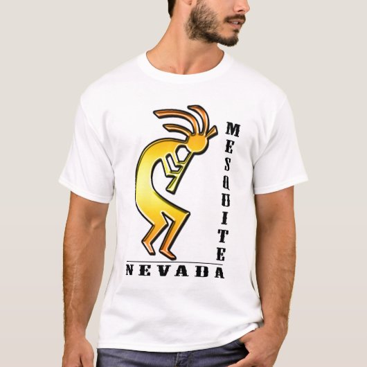 Süßhülsenbaum Kokopelli T-Shirt (Vorderseite)