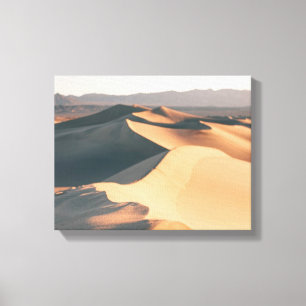 Süßhülsenbaum-Sanddünen in Death Valley Leinwanddruck