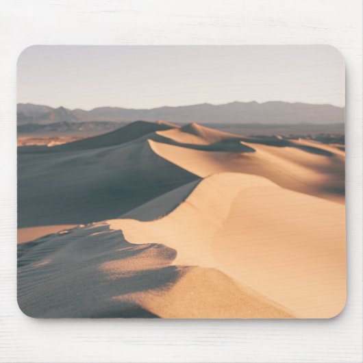 Süßhülsenbaum-Sanddünen in Death Valley Mousepad (Vorne)