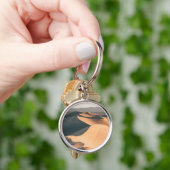 Süßhülsenbaum-Sanddünen in Death Valley Schlüsselanhänger (Hand)