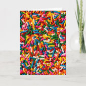 Süßigkeit besprüht karte (Vorderseite)