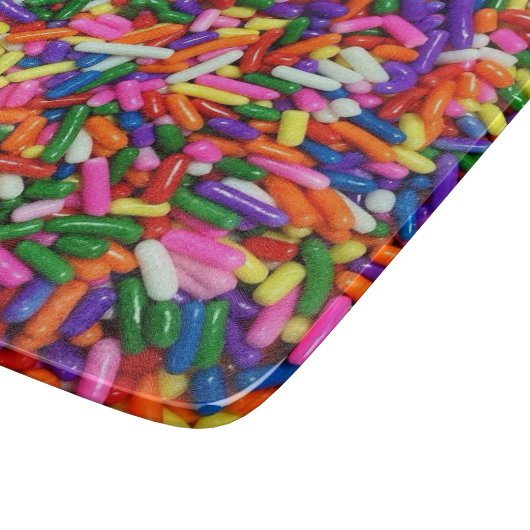 Süßigkeit besprüht schneidebrett (Ecke)