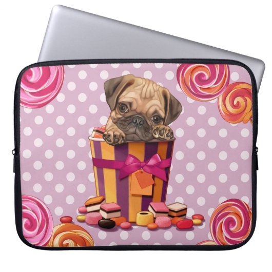 Süßigkeit der Liebe I Laptopschutzhülle (Vorderseite)