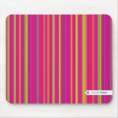 Süßigkeit gestreiftes mousepad (Vorne)