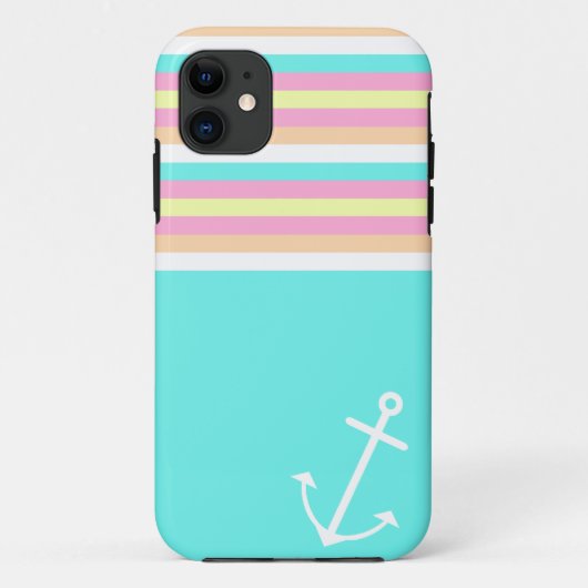 Süßigkeit nautisch Case-Mate iPhone hülle (Rückseite)