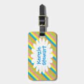 Süßigkeit Stripes Gepäckanhänger (Vorderseite vertikal)