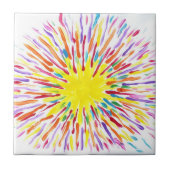 Süßigkeit wässert Autismus-Künstler-Fliesen Fliese (Vorderseite)