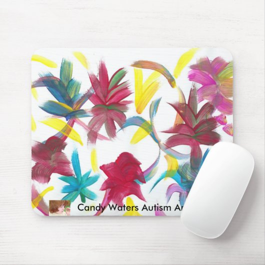 Süßigkeit wässert Autismus-Künstler Mousepad (Mit Mouse)